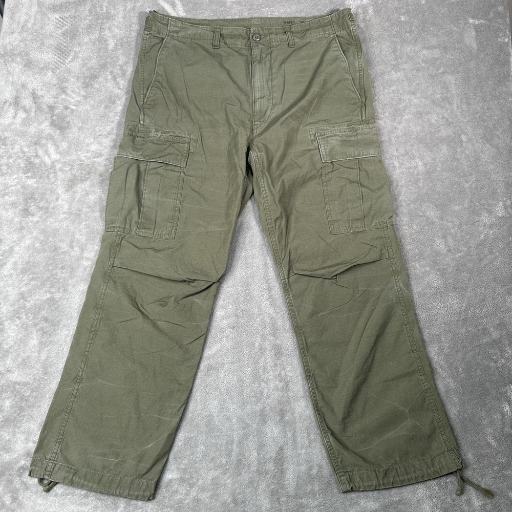 Polo‎ Ralph Lauren Men Cargo Pants Fits 36x27 Utility Surplus Chino Military